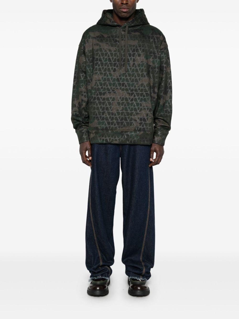 Toile Iconographe camouflage hoodie - 2