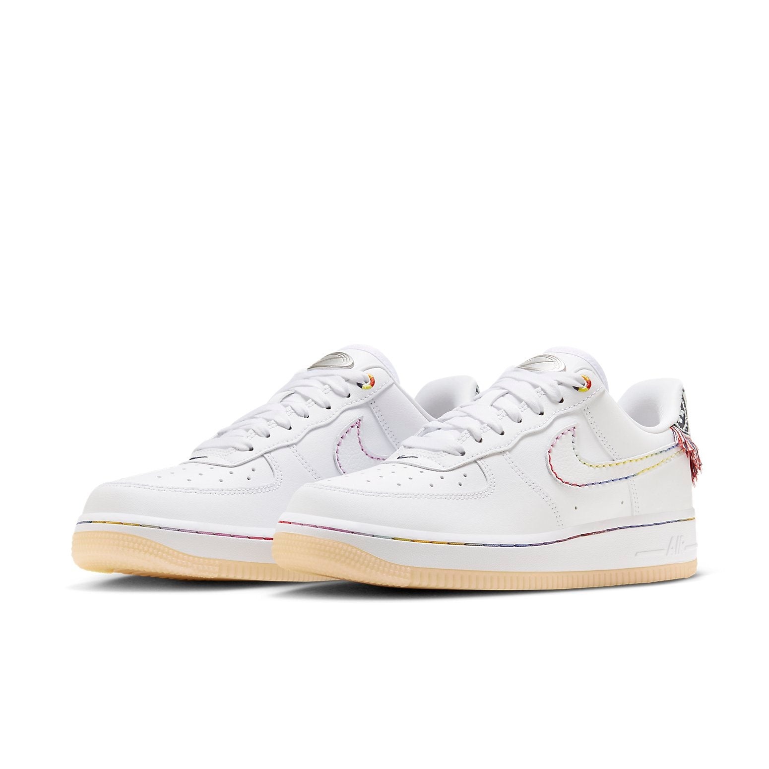 (WMNS) Nike Air Force 1 Low 'White Multi Patch' FN8918-111 - 3