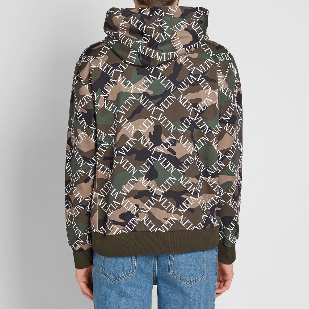 Valentino V Grid Logo Popover Hoody - 5