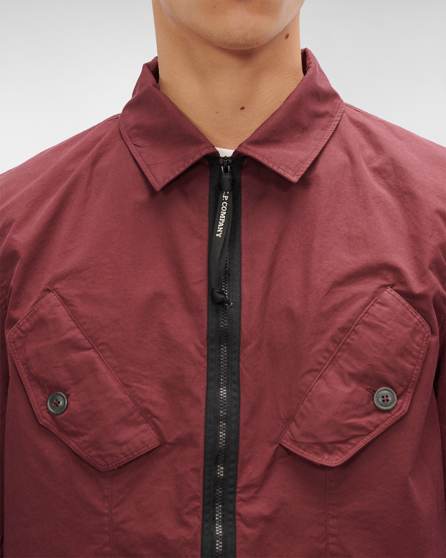 Gabardine Zipped Shirt - 6