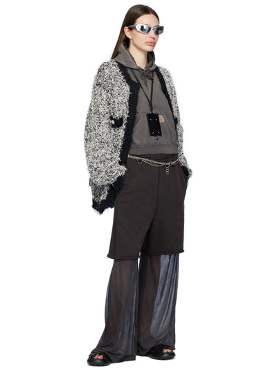 doublet Black Layered Lounge Pants outlook
