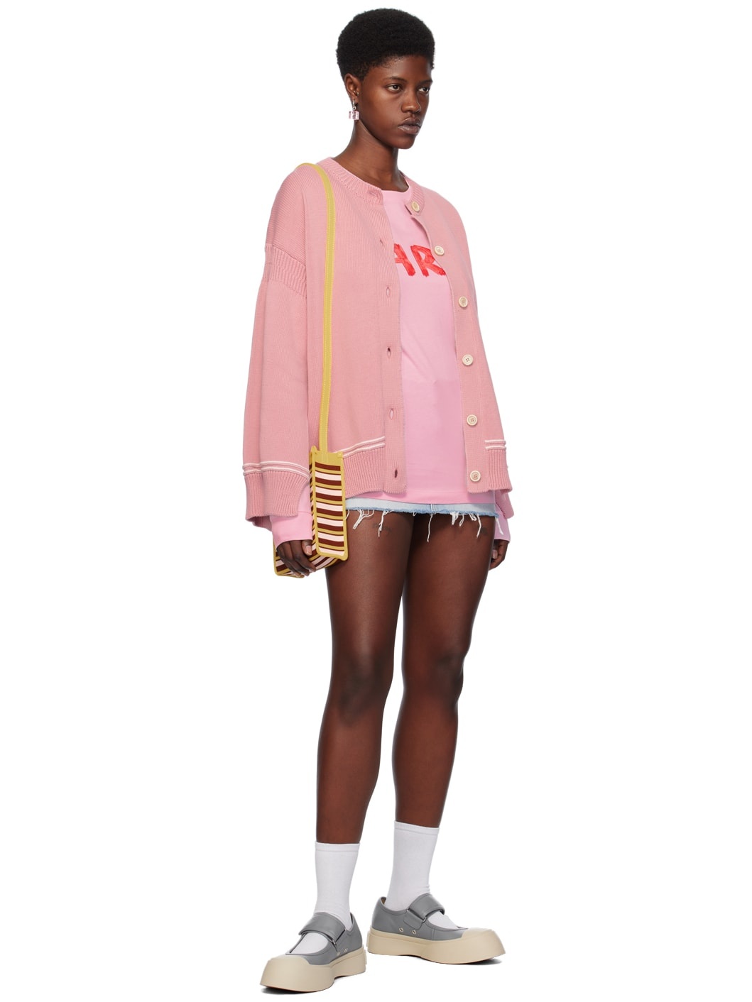 Pink Printed Long Sleeve T-Shirt - 4