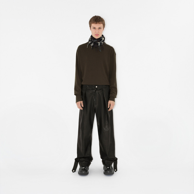 Check Cashmere Scarf 3