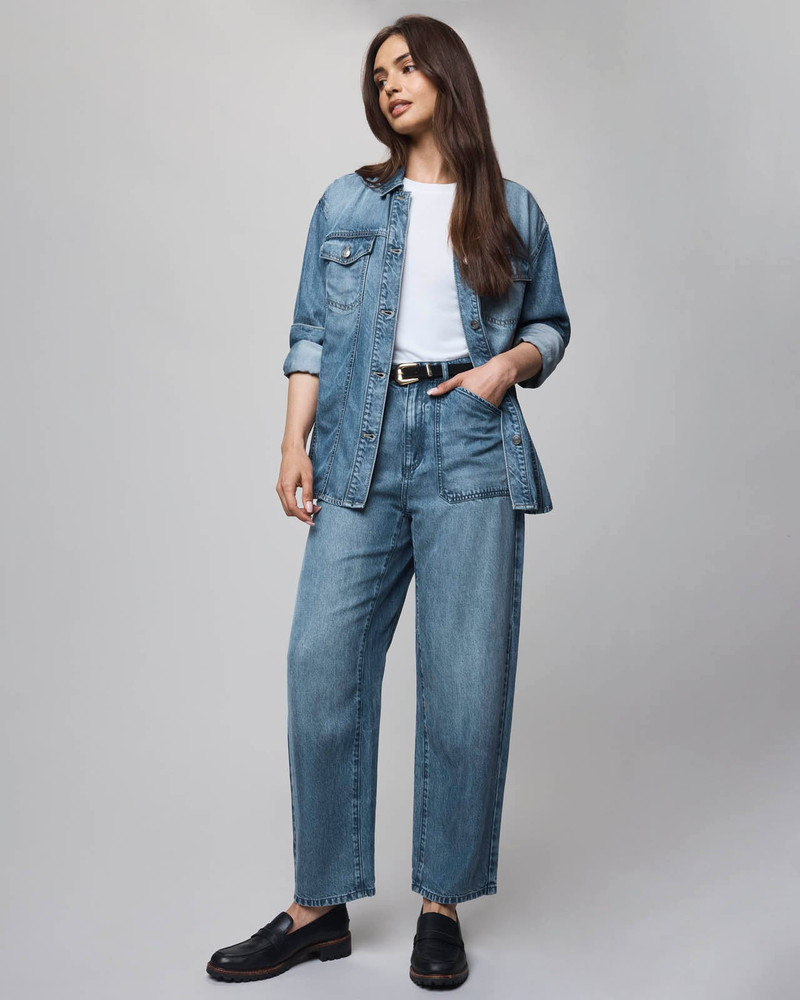 Lounge Denim Shacket 3