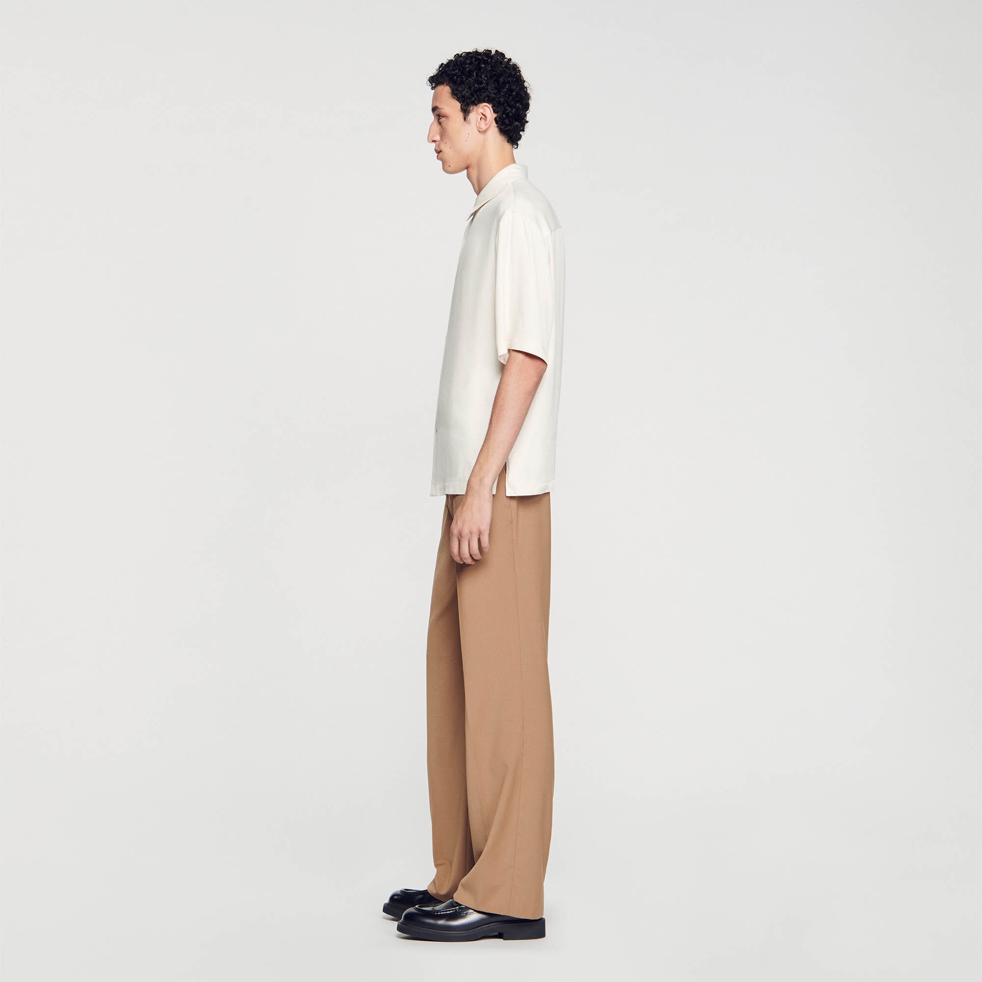 BUTTON-FRONT SHIRT - 7