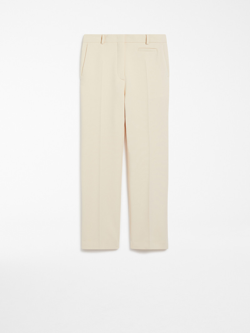 ROMAGNA Slim-fit stretch wool trousers 1