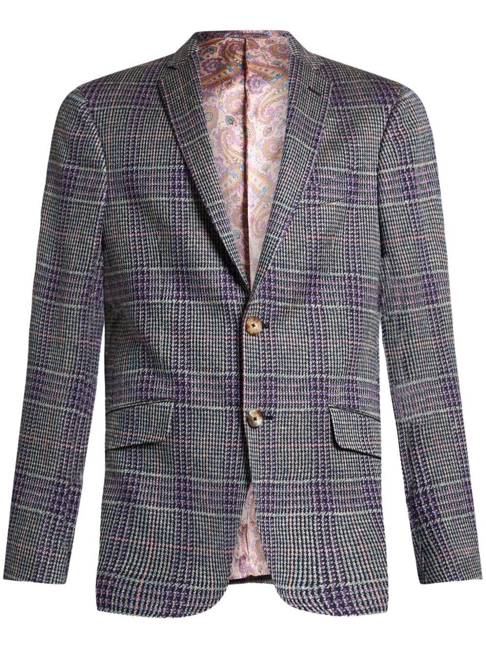 Prince of Wales-pattern blazer - 1