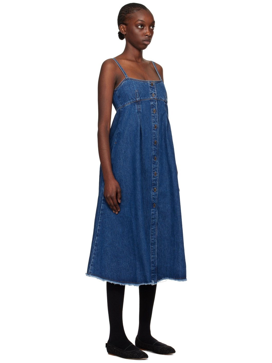 Indigo Malibu Denim Midi Dress - 2