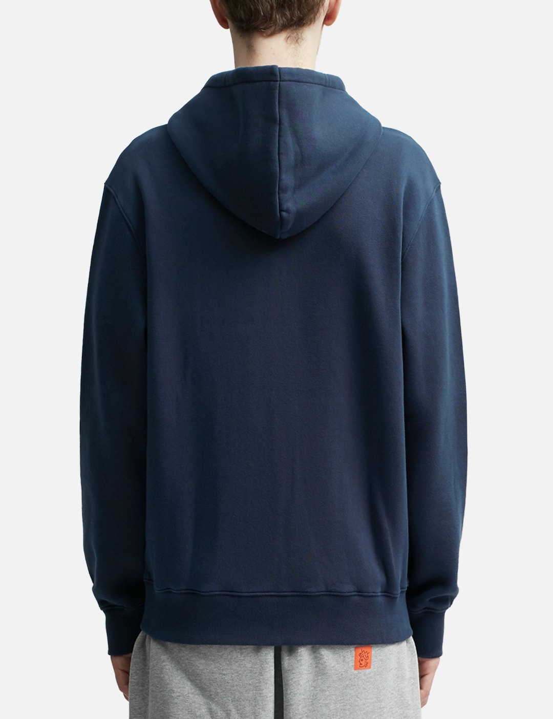 Maison Kitsuné BOLD FOX HEAD PATCH COMFORT ZIPPED HOODIE | REVERSIBLE