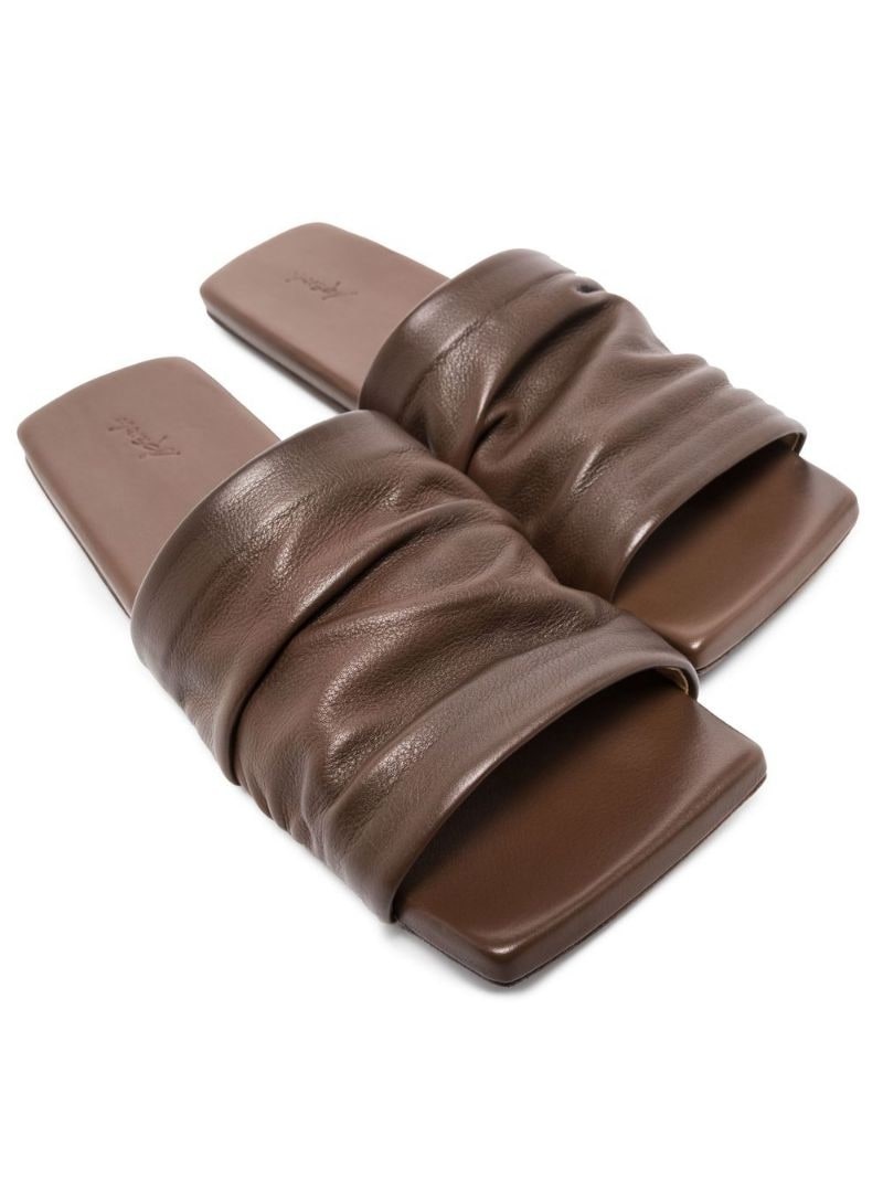 Tavola ruched flat sandals - 2