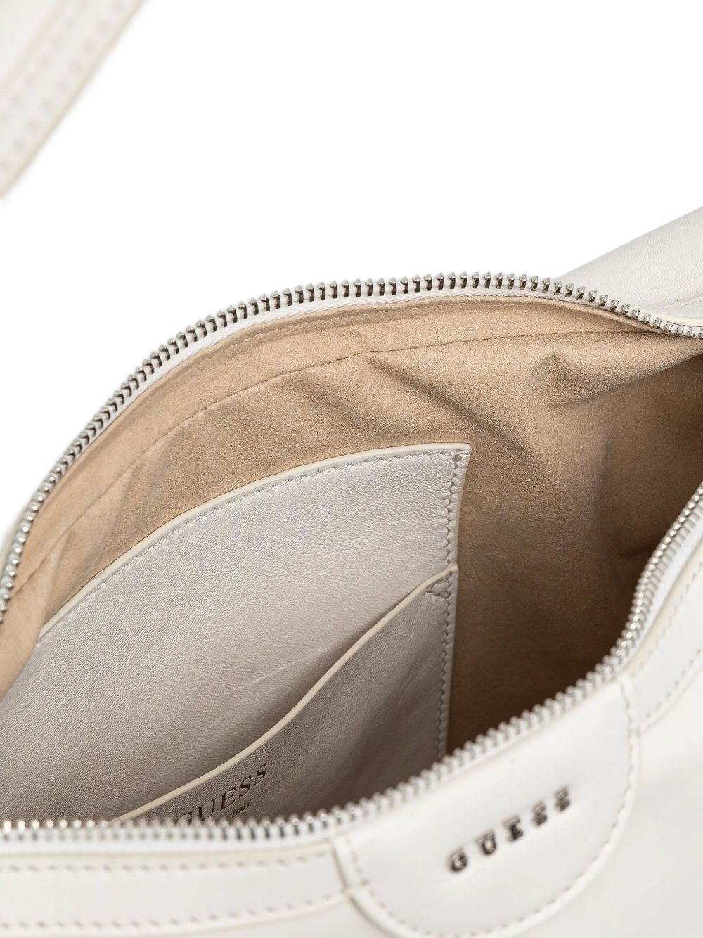 zip-fastening curved shoulder bag - 3