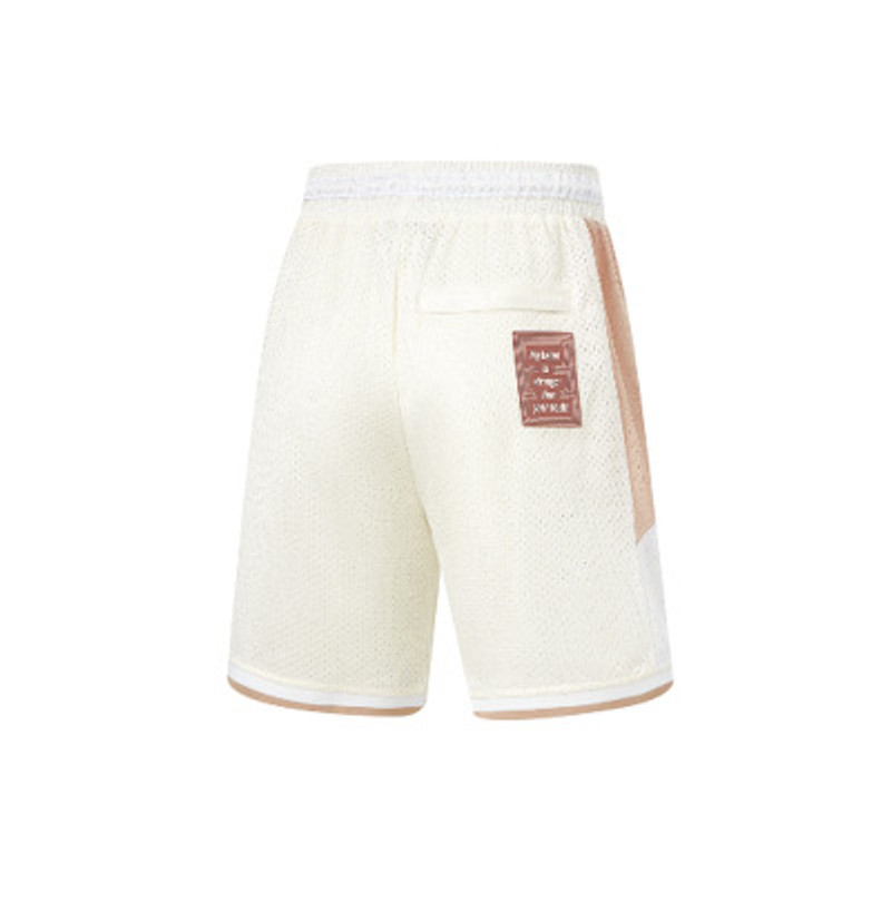 Li-Ning Li-Ning Way of Wade Hall of Fame 2023 Basketball Shorts 'Beige' AAPT733-2 outlook