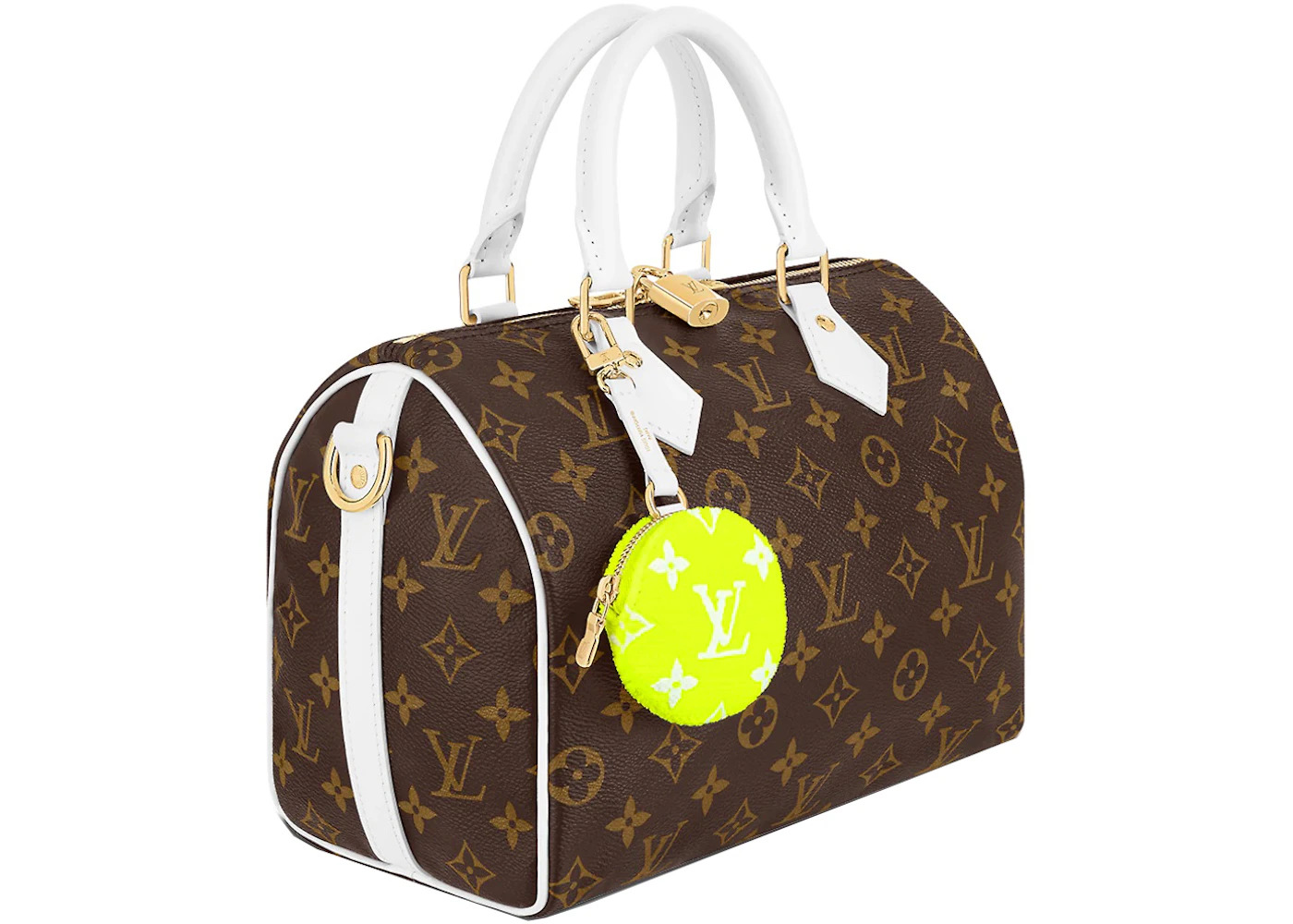 Louis Vuitton Speedy Bandouliere 25 White/Brown - 2