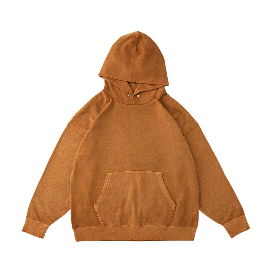 JUMBO HOODIE P.O. (UNEVEN DYE) ORANGE