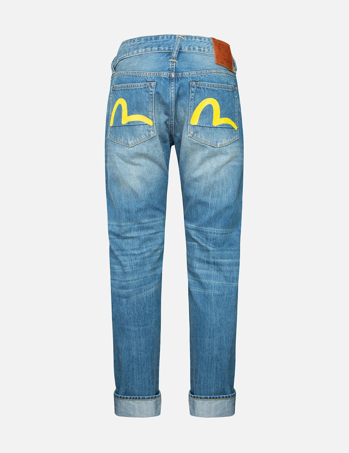 SEAGULL PRINT SLIM-FIT JEANS #2010 - 2