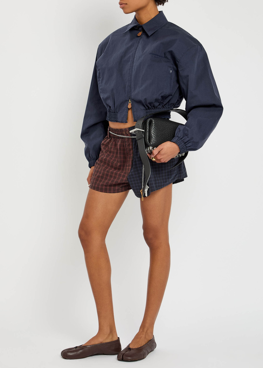 Alexander Wang Cotton-blend Cropped Jacket - 4