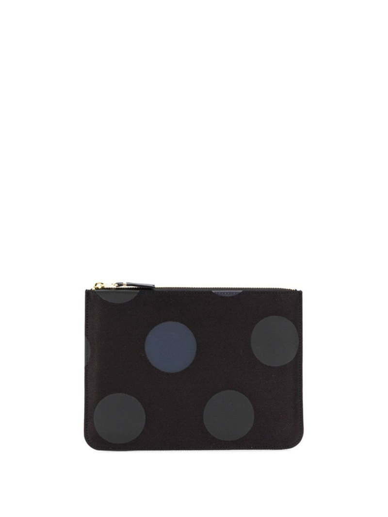 polka dot printed wallet 1