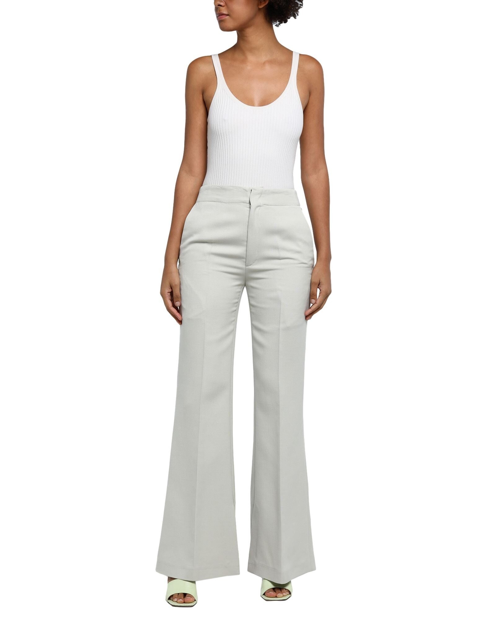 Beige Women's Casual Pants - 2