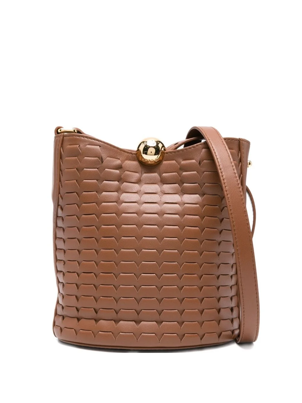 mini Sfera leather bucket bag - 1
