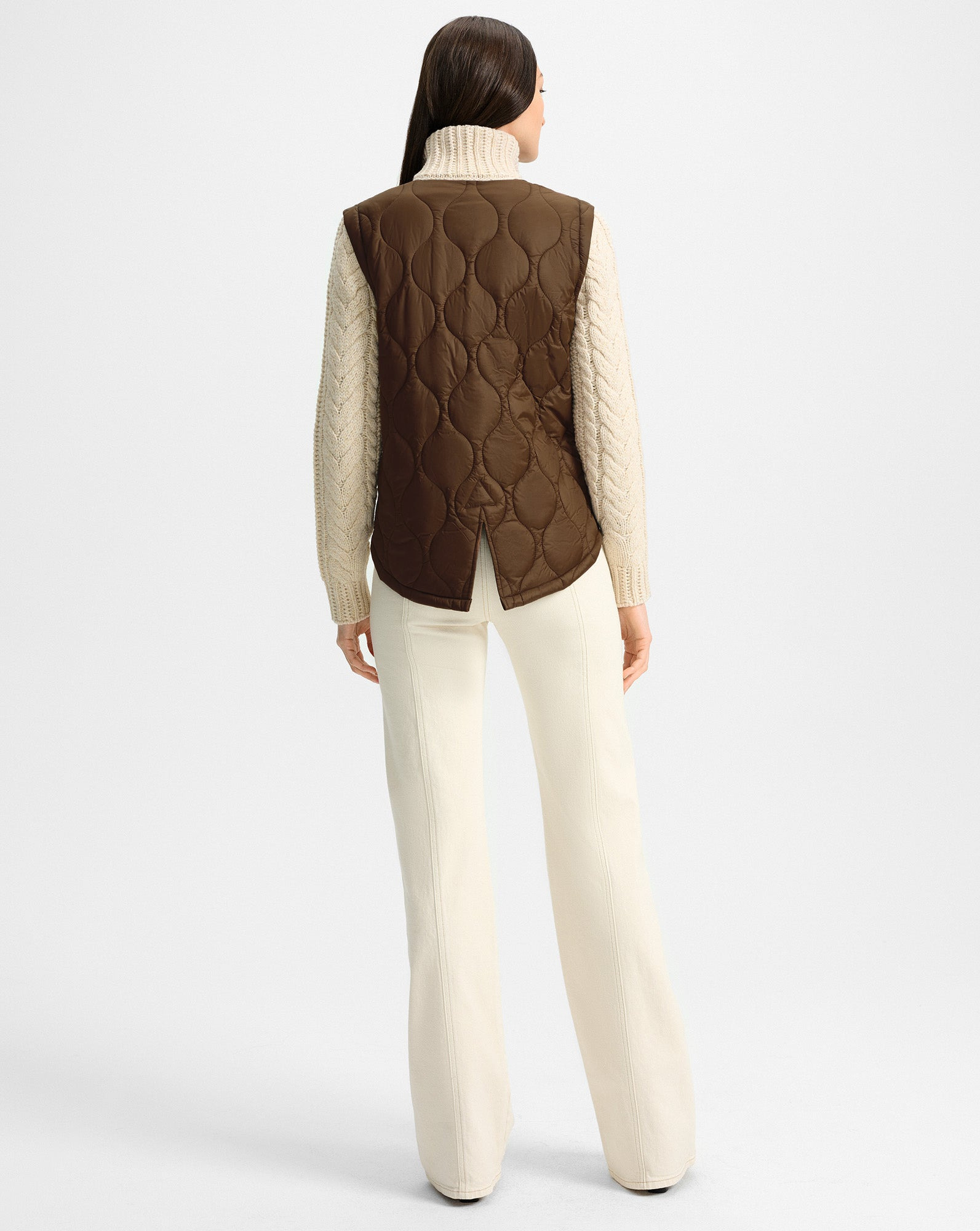 PATRA KNIT-SLEEVE QUILTED JACKET - 5