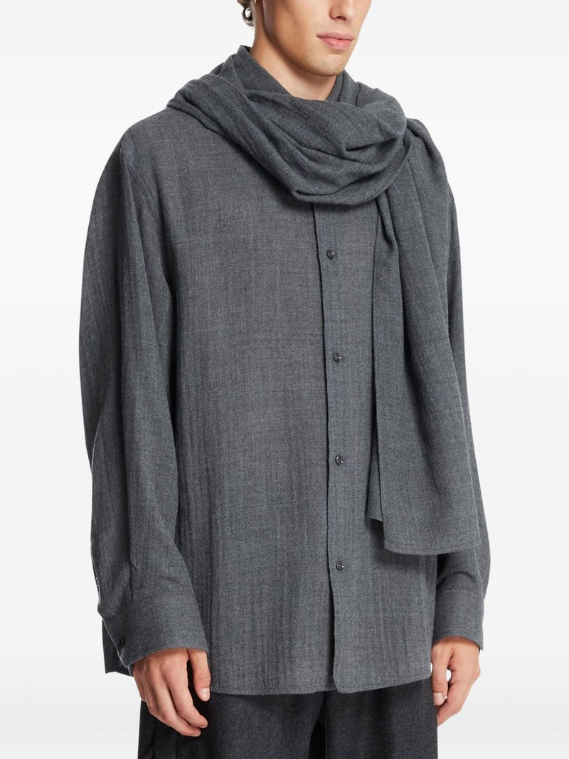 detachable scarf george shirt 3