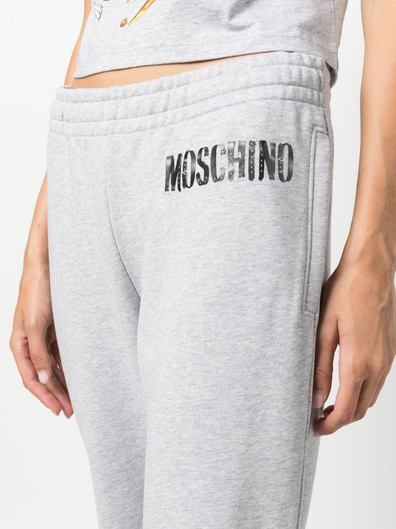 logo-print track trousers 5