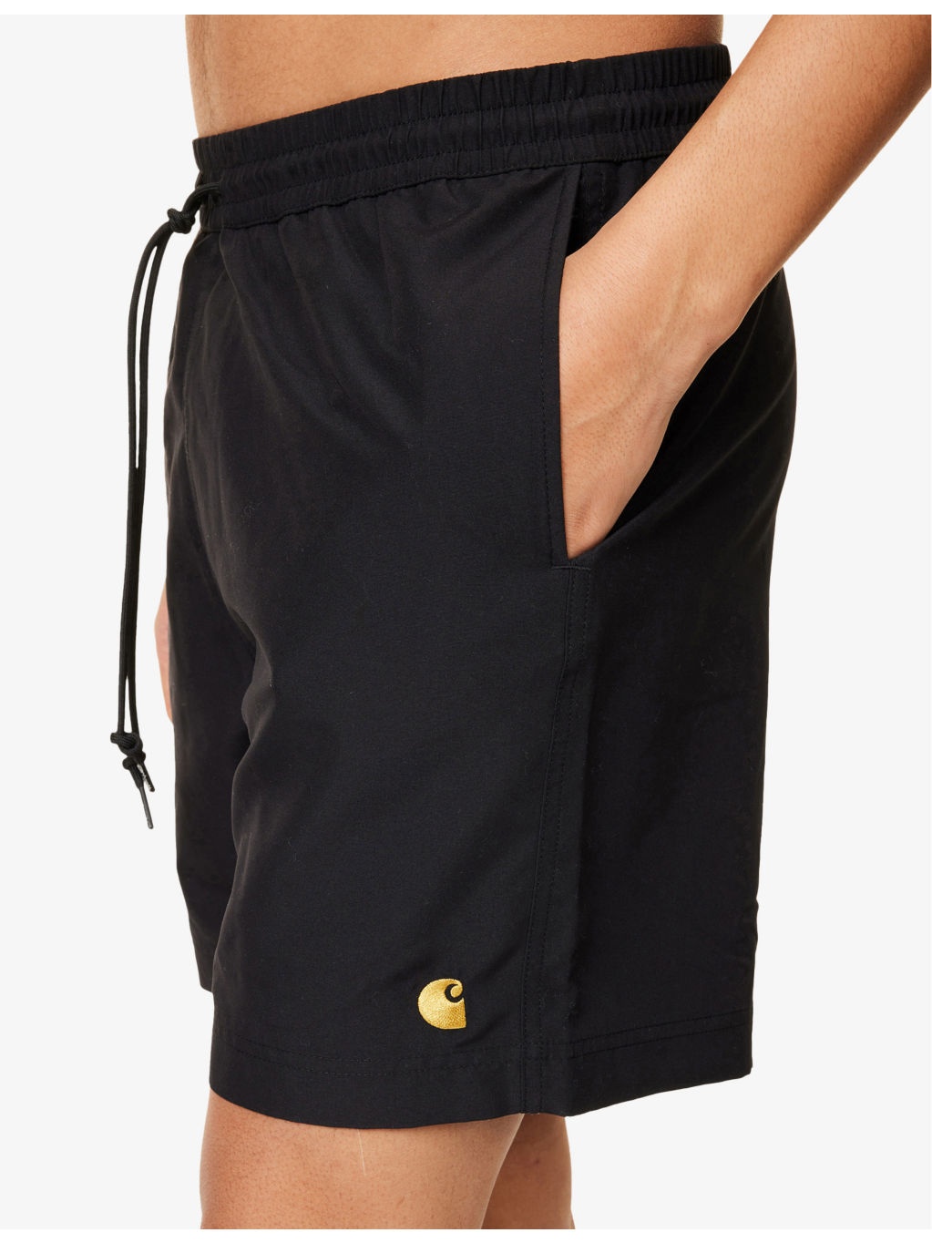 Chase Logo-Embroidered Swim Trunks - 5