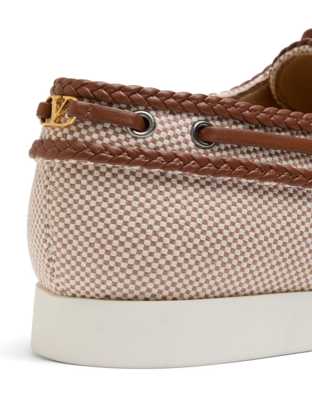 lace-up boat shoes - 7