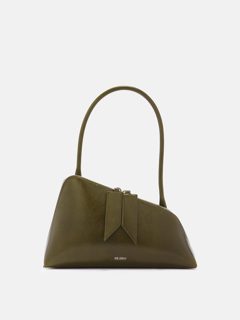 ''SUNRISE'' MILITARY GREEN SHOULDER BAG 1