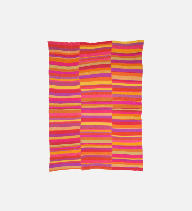 STRIPE SUPER SOFT CASHMERE BLANKET 1