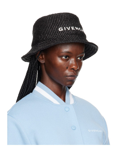 Givenchy Black Logo Bucket Hat outlook