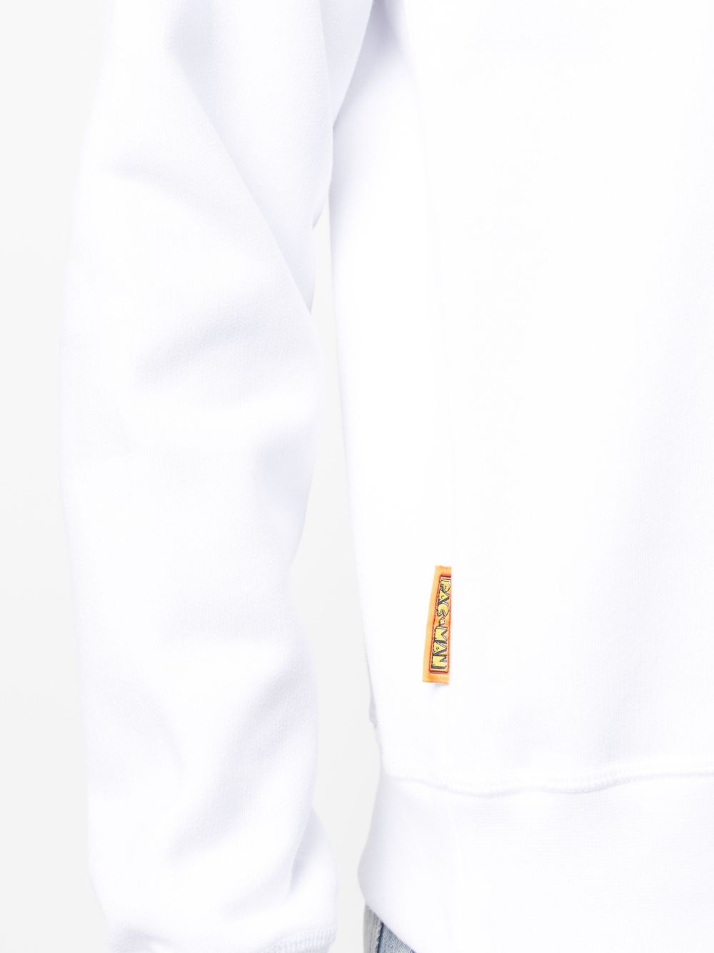 logo-print cotton sweatshirt - 5