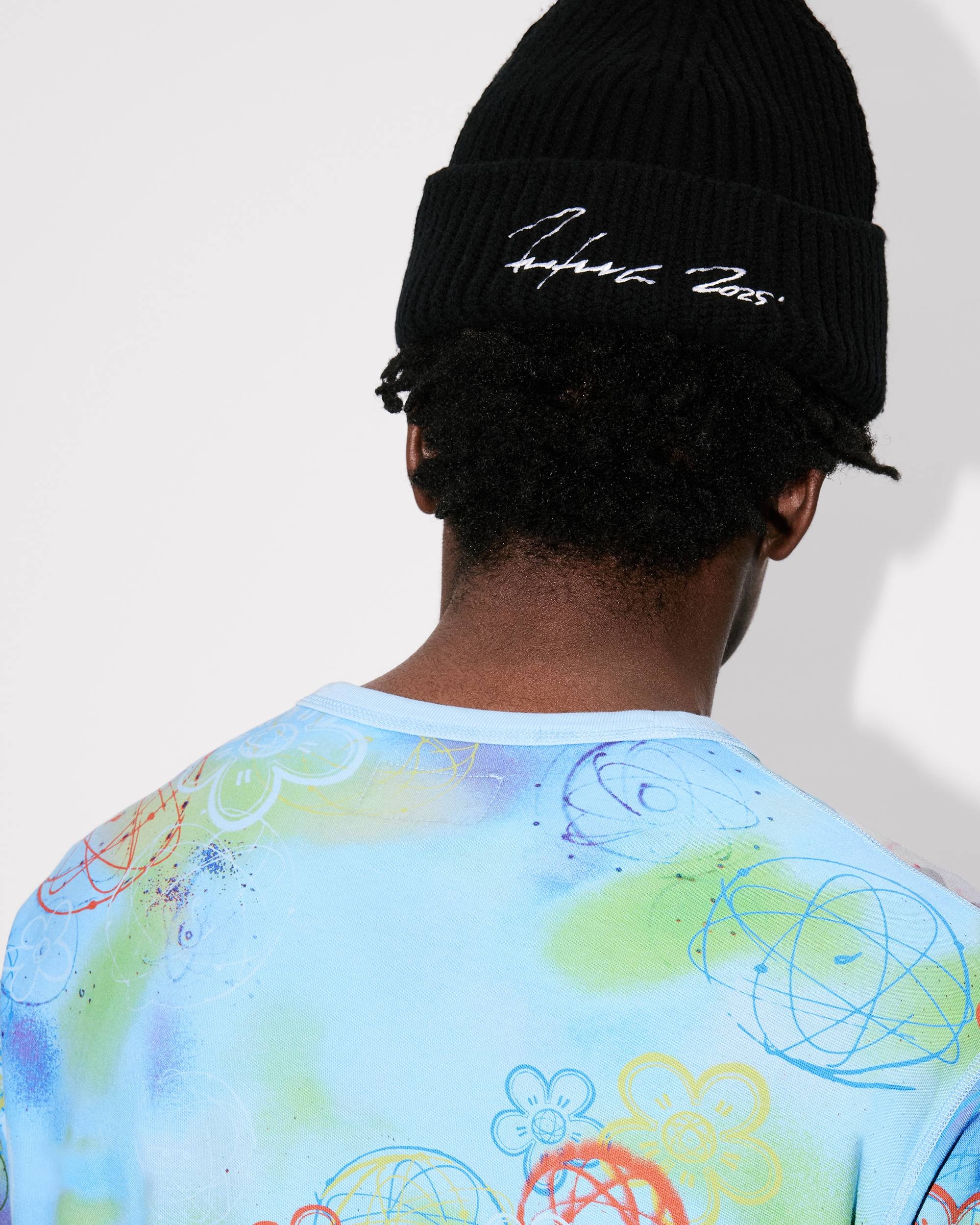'Kenzo x Futura 2000' reversible T-shirt in cotton - 13