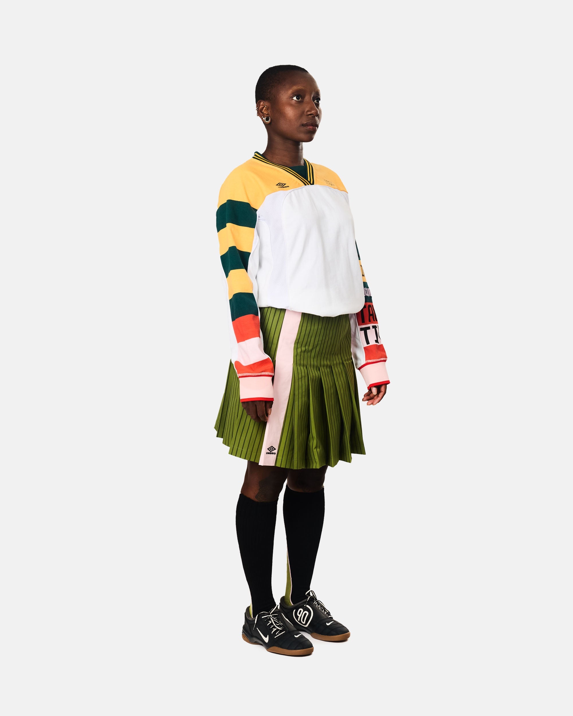 Stine Goya x UMBRO Windbreaker Pleated Skirt - 4