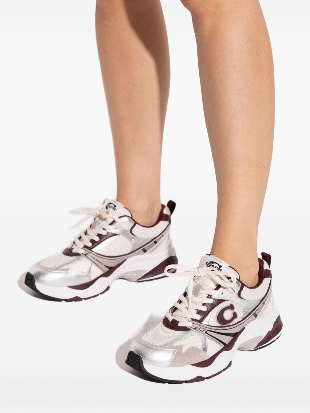 logo-appliqué sneakers - 5