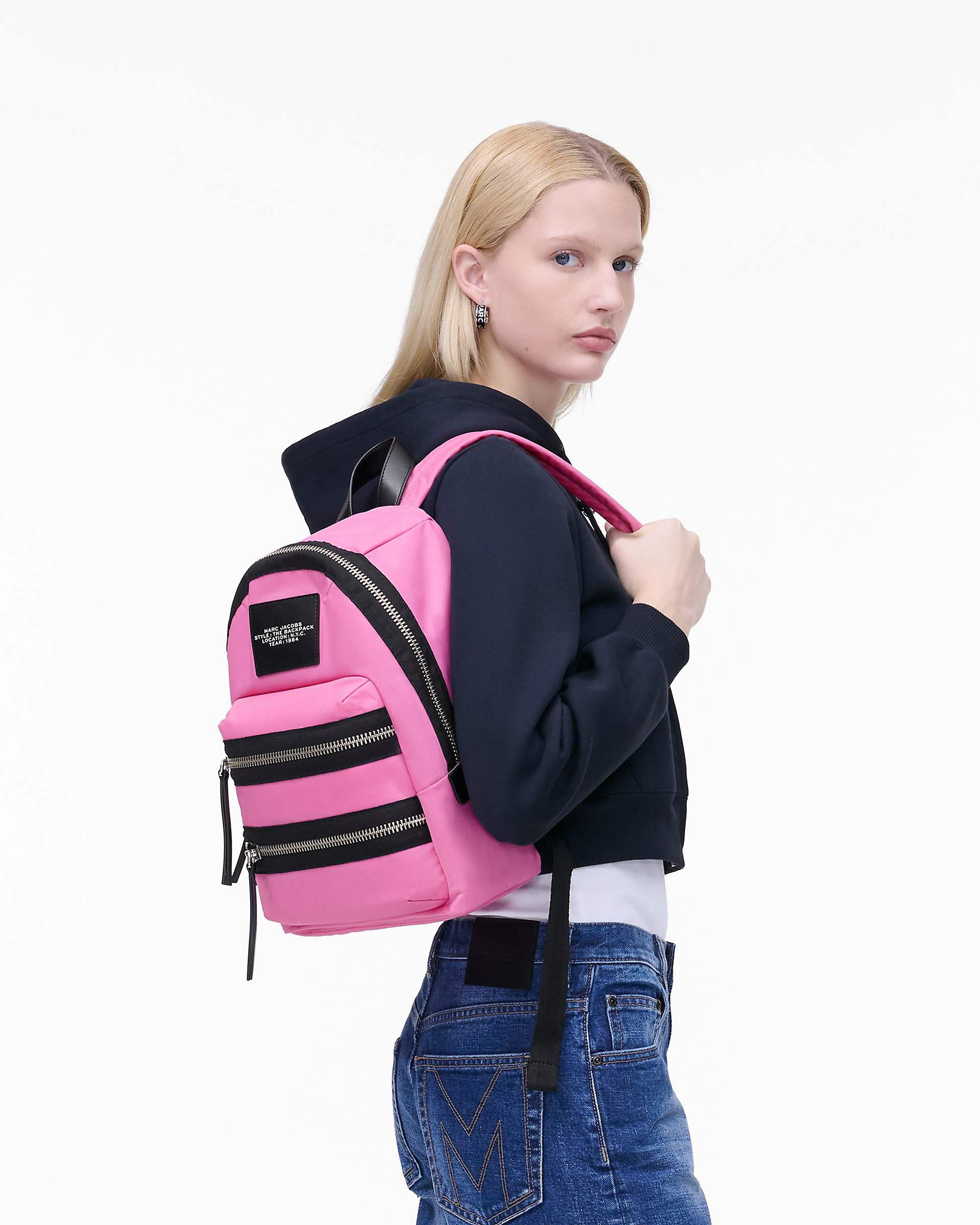 THE BIKER NYLON MEDIUM BACKPACK - 2