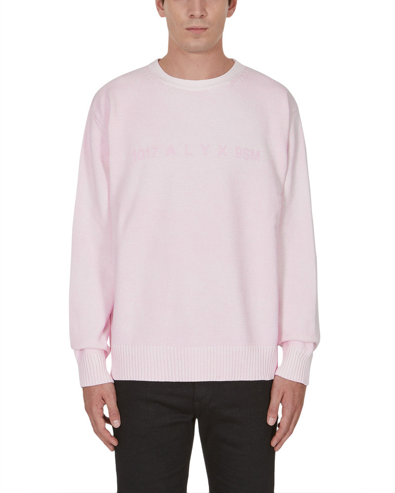 1017 ALYX 9SM LOGO CREWNECK SWEATER outlook