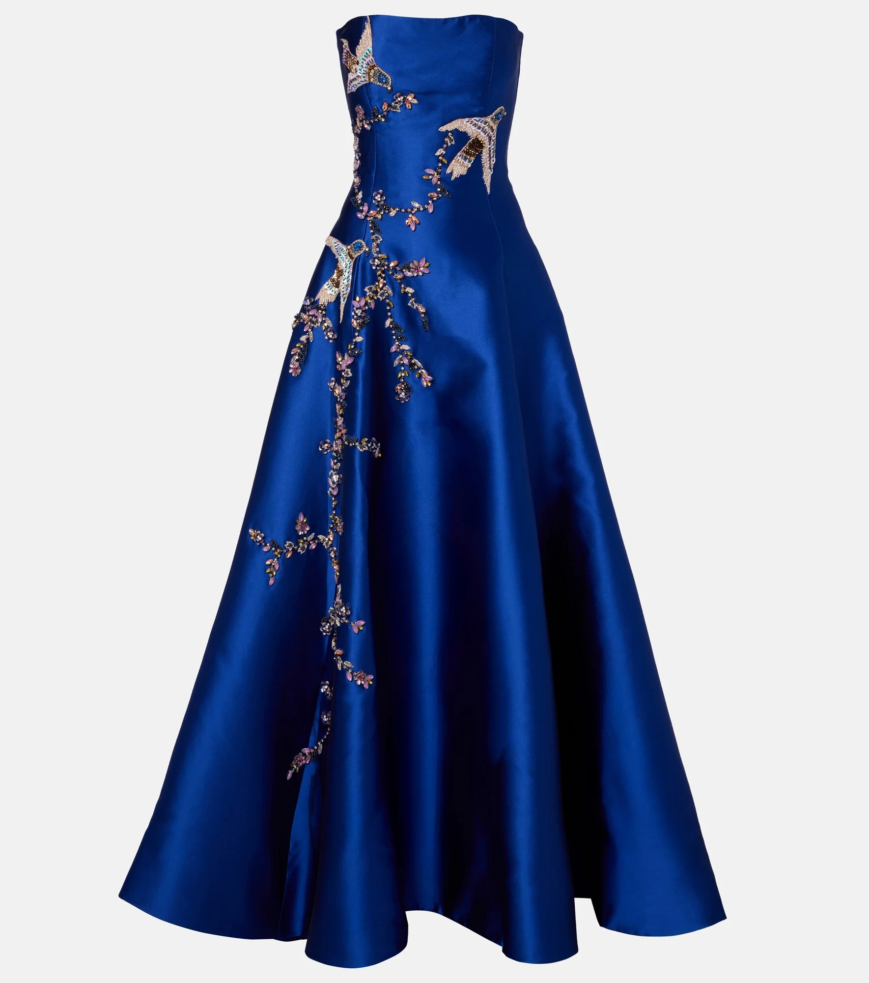 Mavia embellished bustier gown - 1