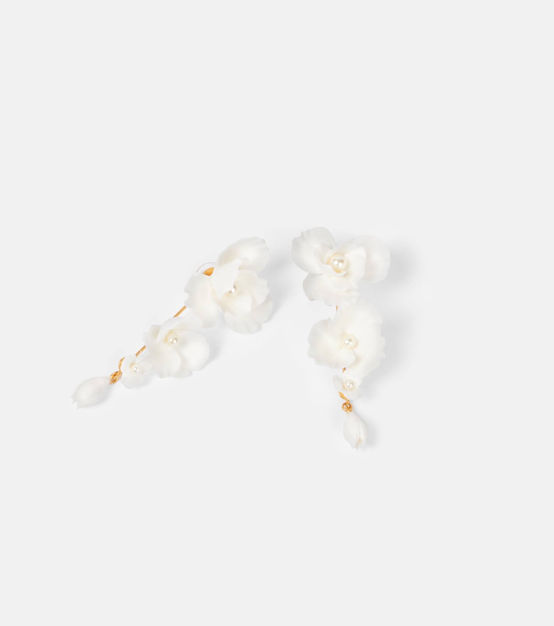 Mariam floral drop earrings - 4