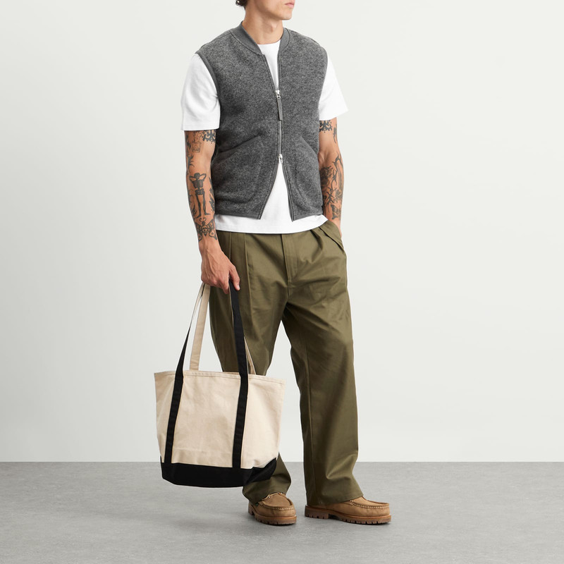 Universal Works Universal Works Wool Fleece Zip Waistcoat - Presented by END. outlook