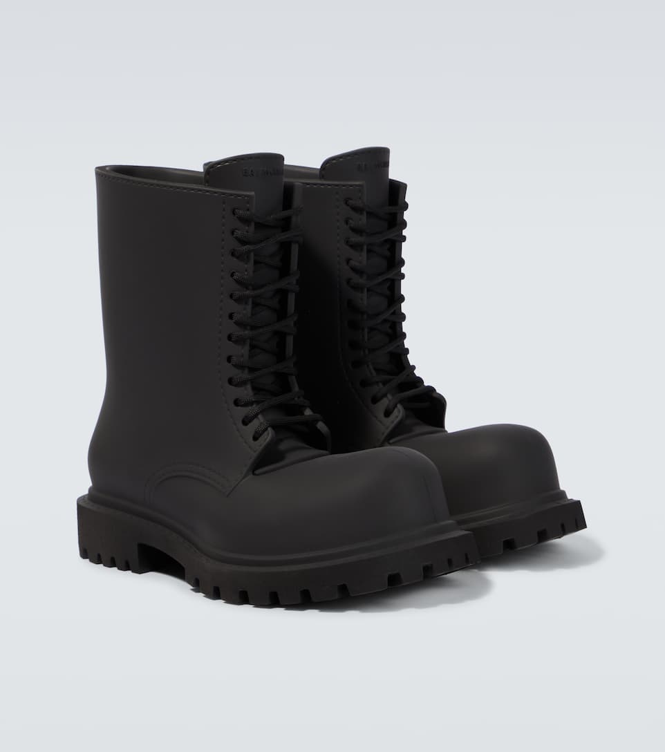 Steroid lace-up boots - 5