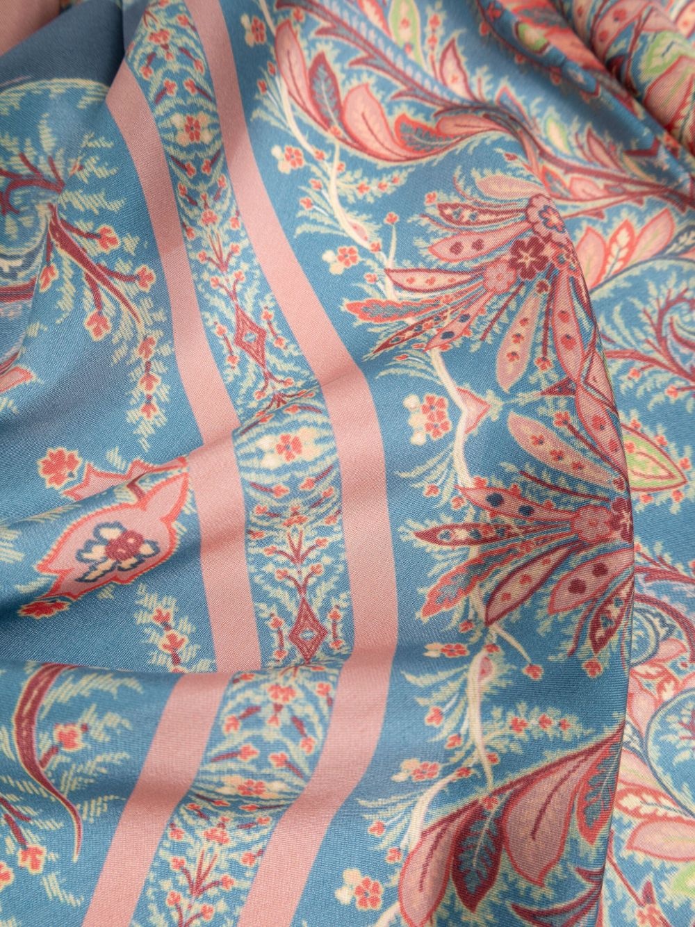 paisley-pattern scarf - 3