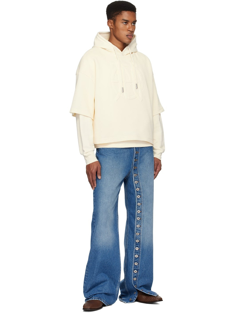 Jean Paul Gaultier Off-White 'The Oversized JPG' Hoodie outlook