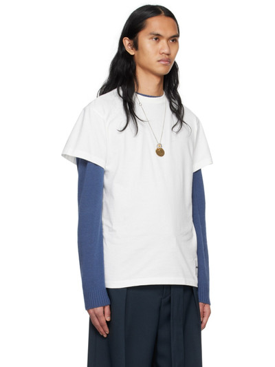 Jil Sander Three-Pack White T-Shirts outlook