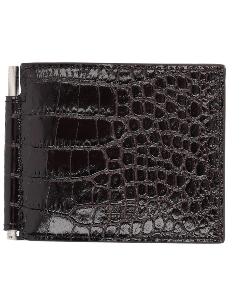 LEATHER WALLET WITH LOGO - 1
