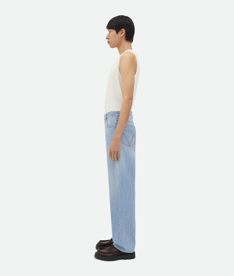 Bottega Veneta Wide Leg Light-Bleached Denim outlook