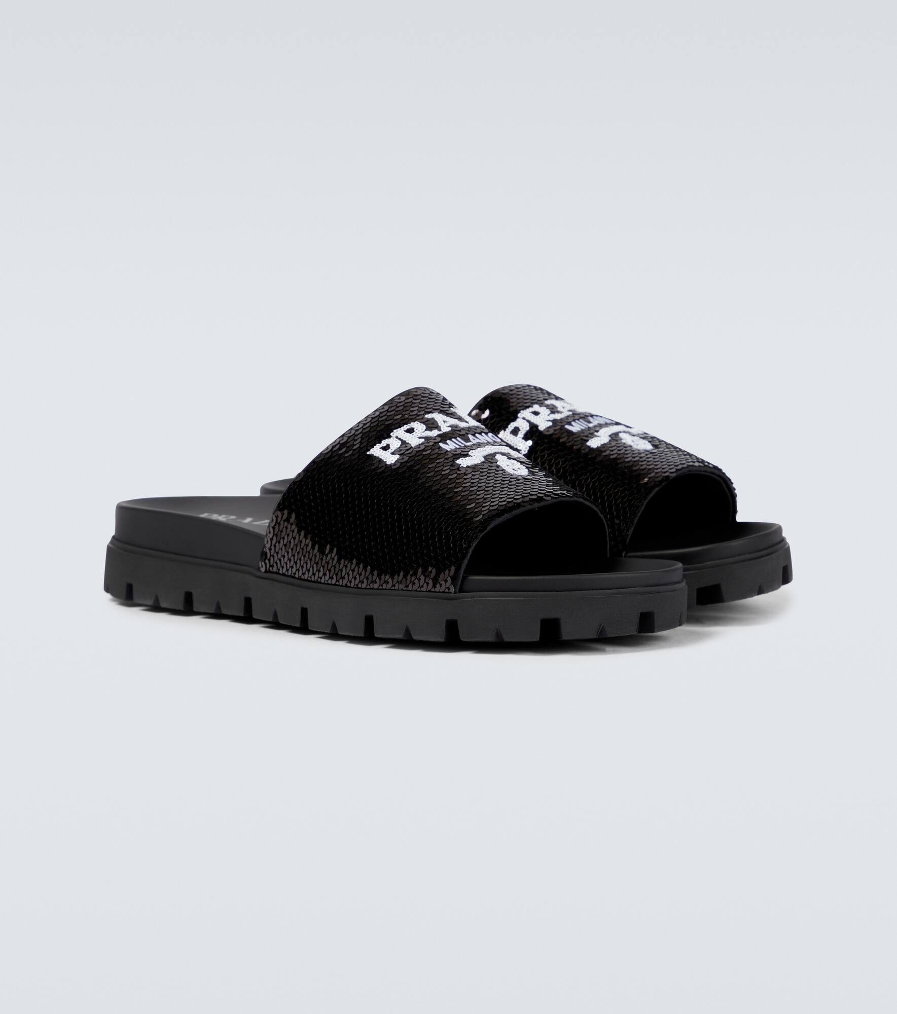 Leather logo slides - 5