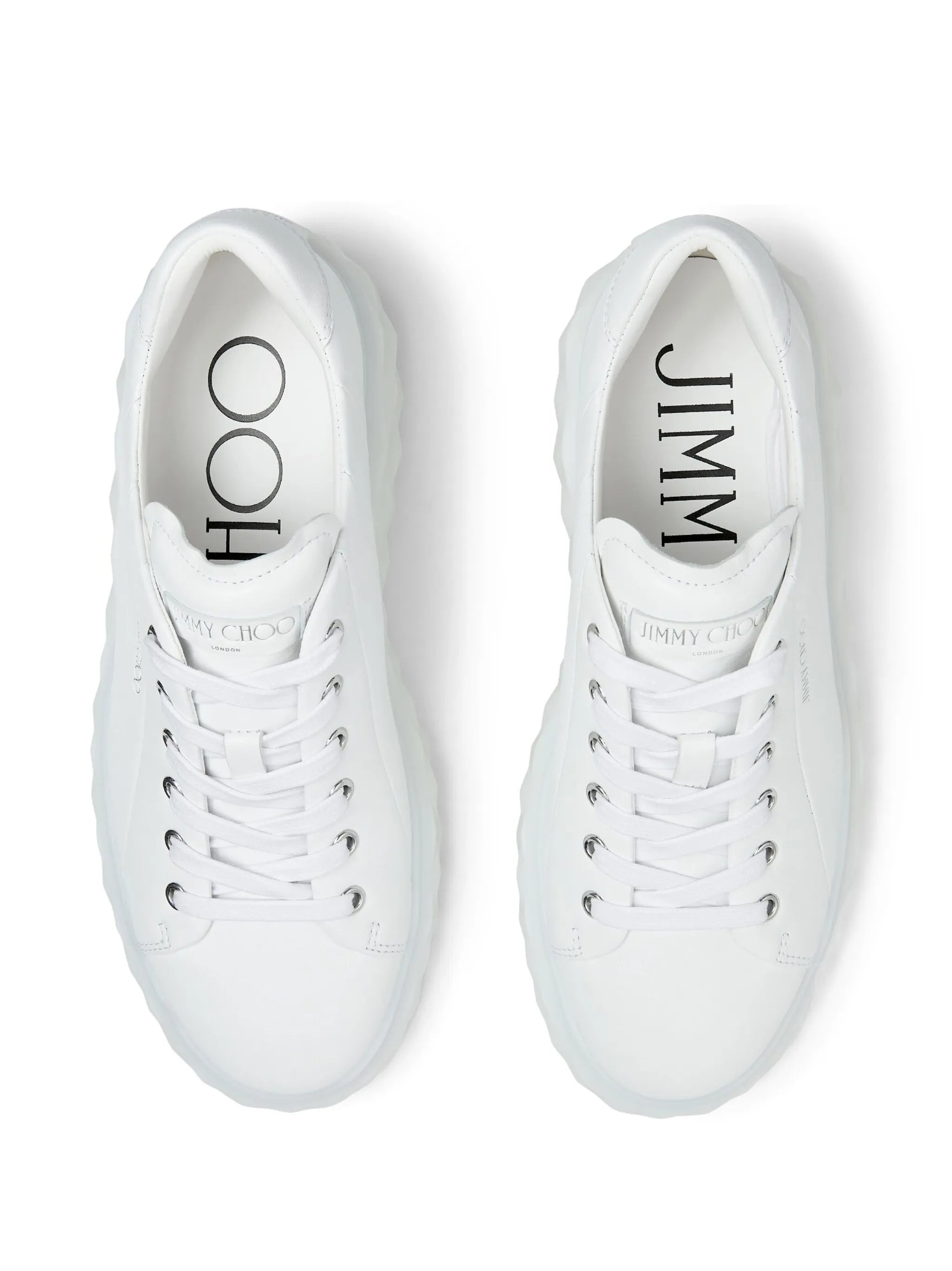Diamond Light Maxi leather sneakers - 4