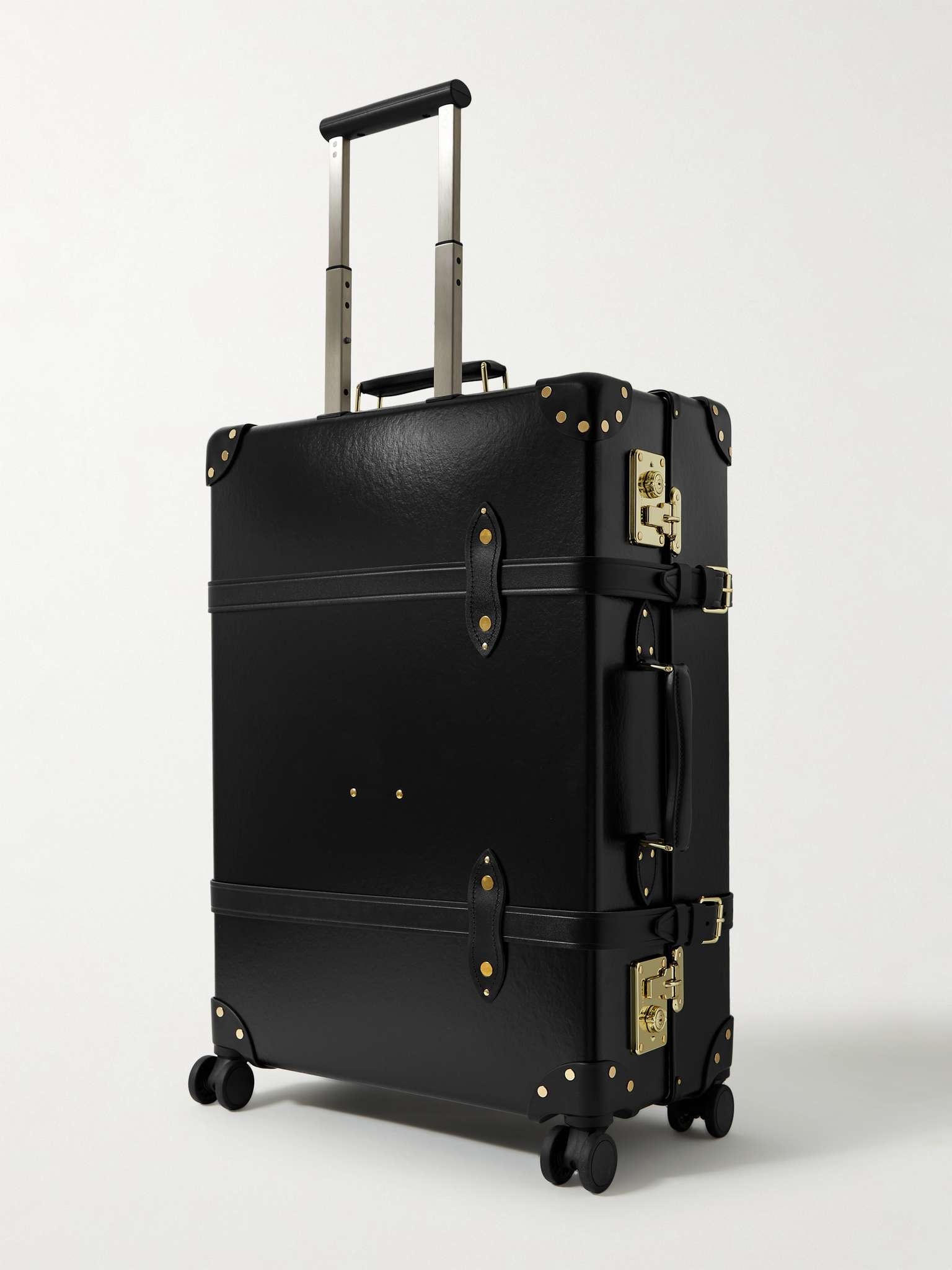 Centenary Check-In Leather-Trimmed Trolley Case - 4