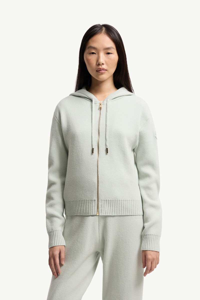 Cashmere & Wool Zip-Up Hoodie 4